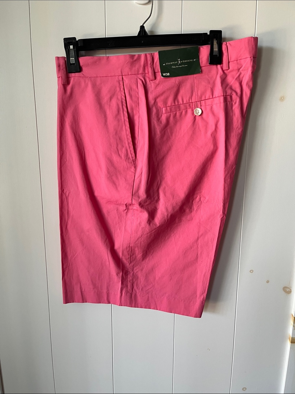 Vineyard Vines Bright Pink Men’s Flat-Front Shorts